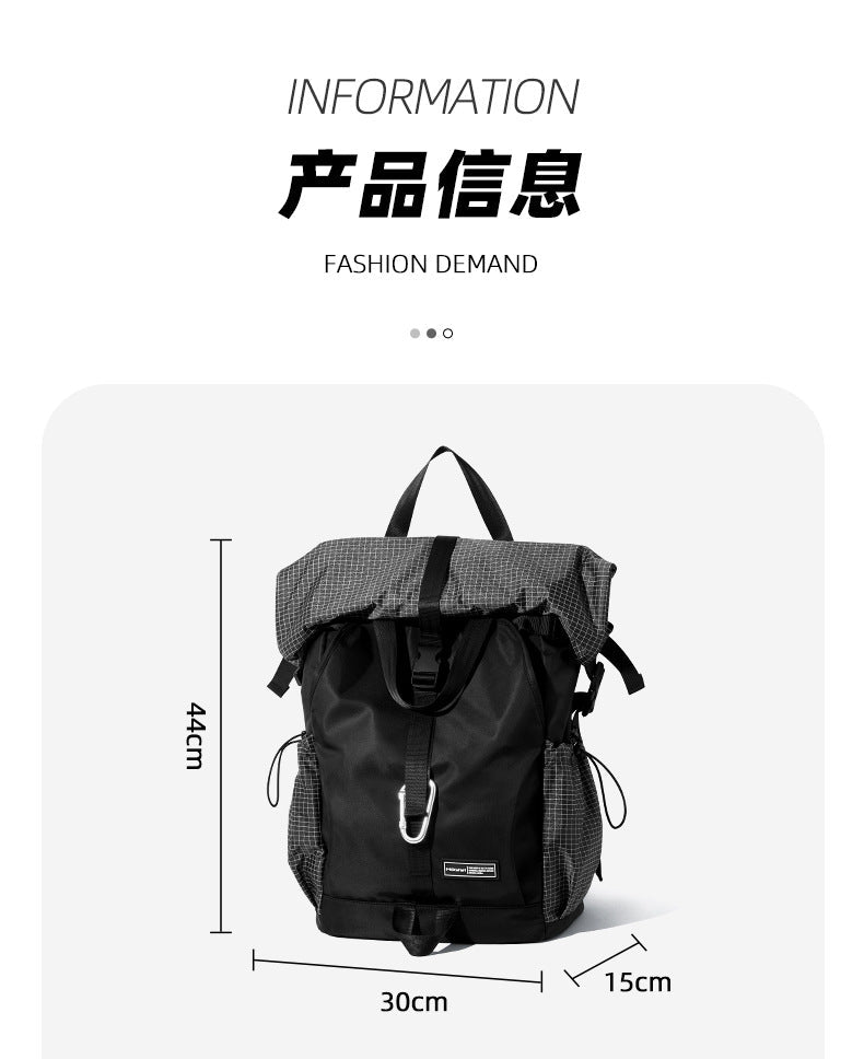 Factory Direct Sales Backpack Men's Large Capacity Mountaineering Bag Travel Computer Bag Outdoor Hiking Backpack Cycling Large Bag