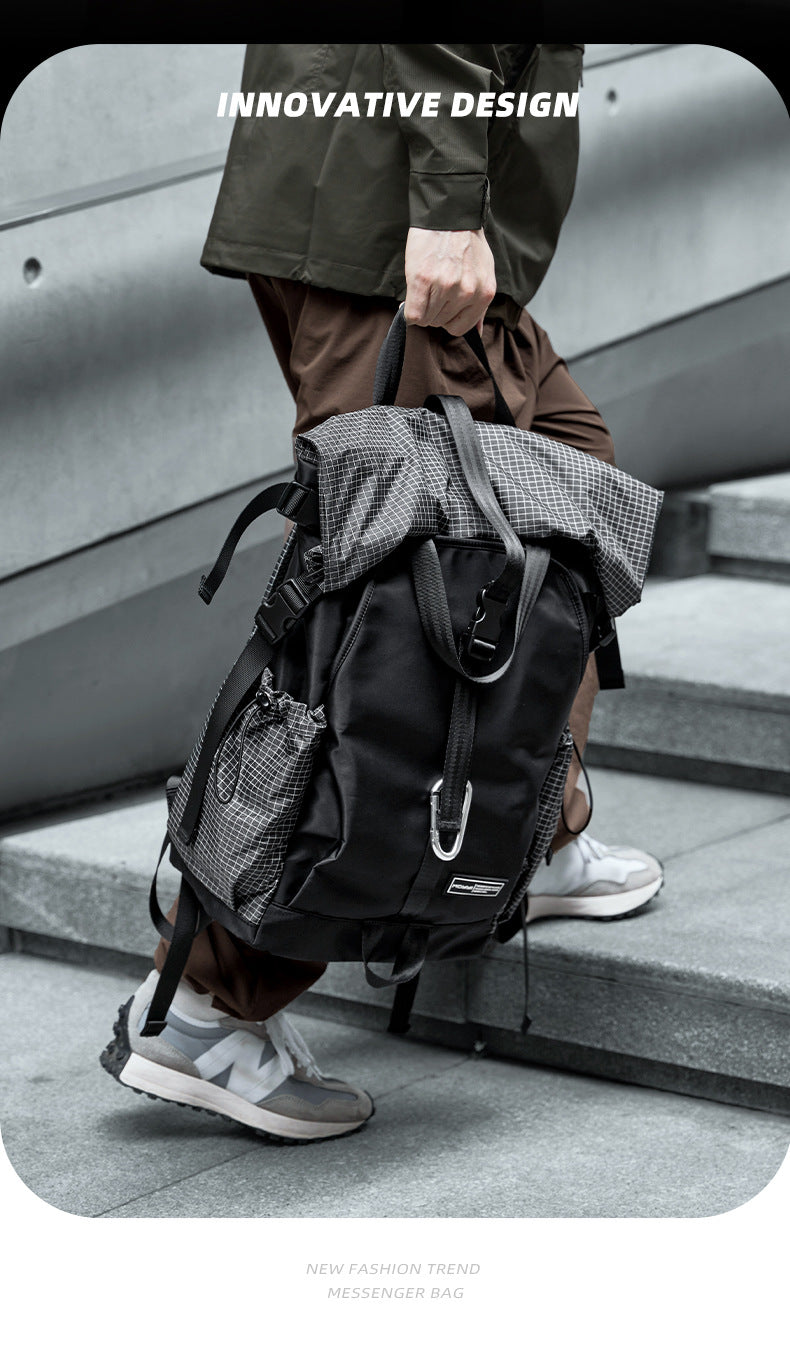 Factory Direct Sales Backpack Men's Large Capacity Mountaineering Bag Travel Computer Bag Outdoor Hiking Backpack Cycling Large Bag