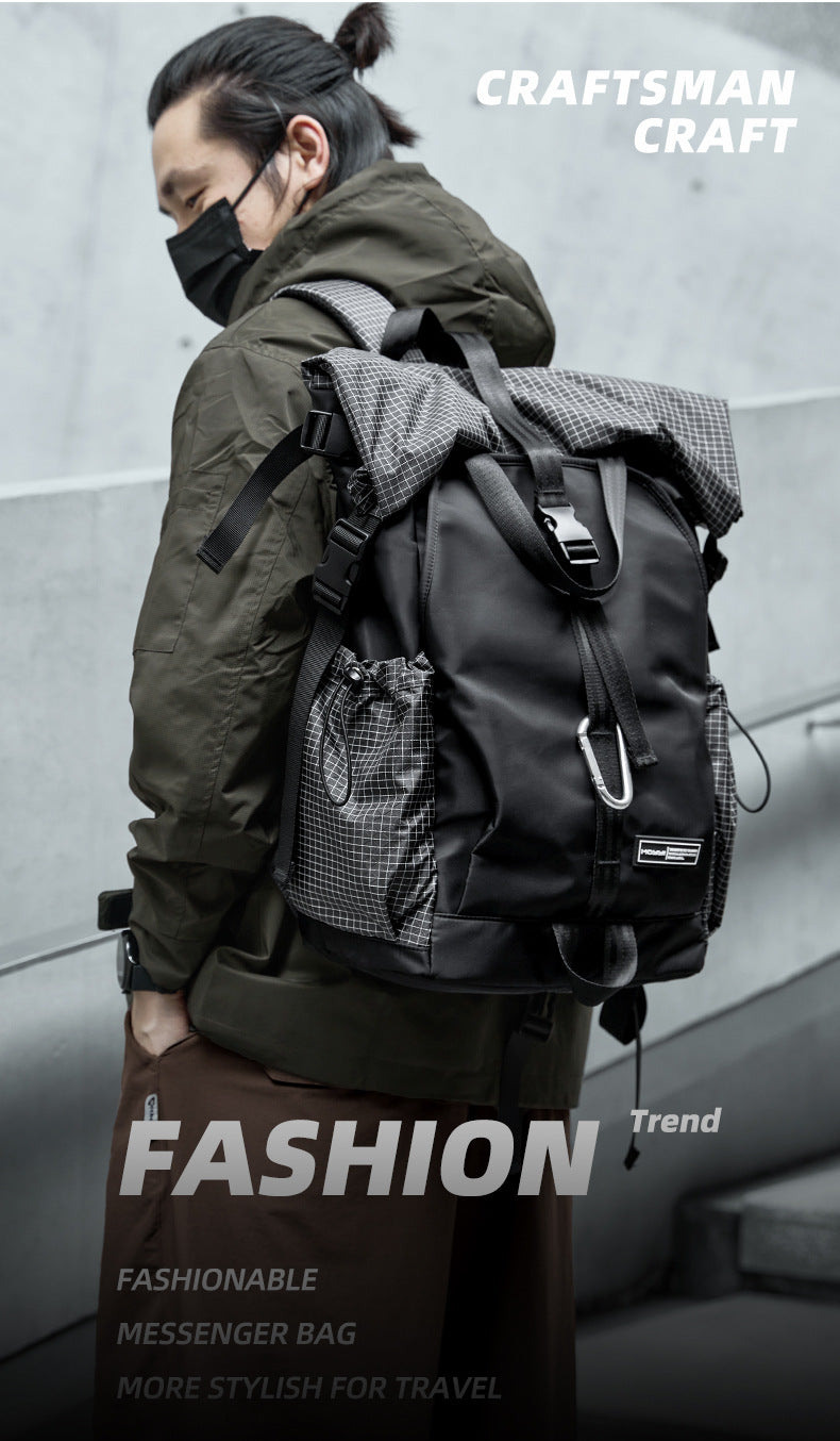 Factory Direct Sales Backpack Men's Large Capacity Mountaineering Bag Travel Computer Bag Outdoor Hiking Backpack Cycling Large Bag