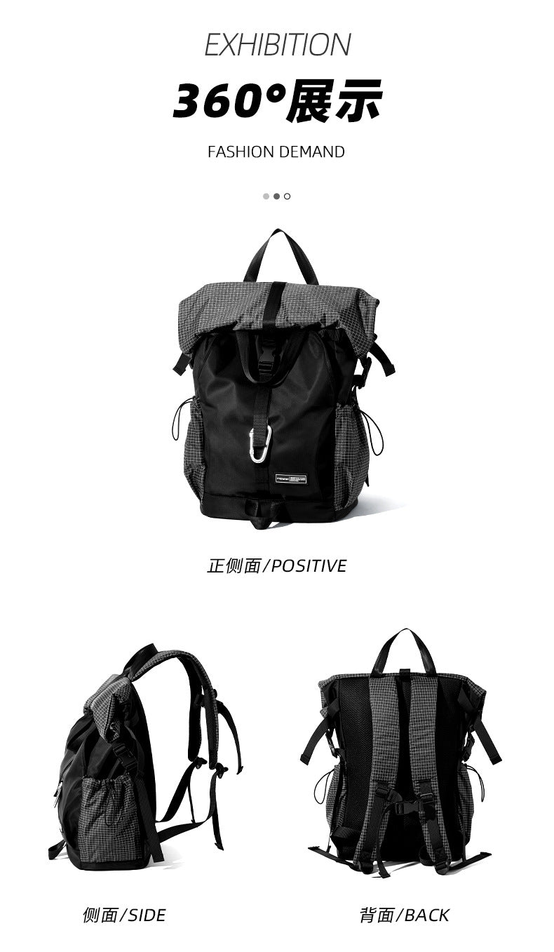 Factory Direct Sales Backpack Men's Large Capacity Mountaineering Bag Travel Computer Bag Outdoor Hiking Backpack Cycling Large Bag