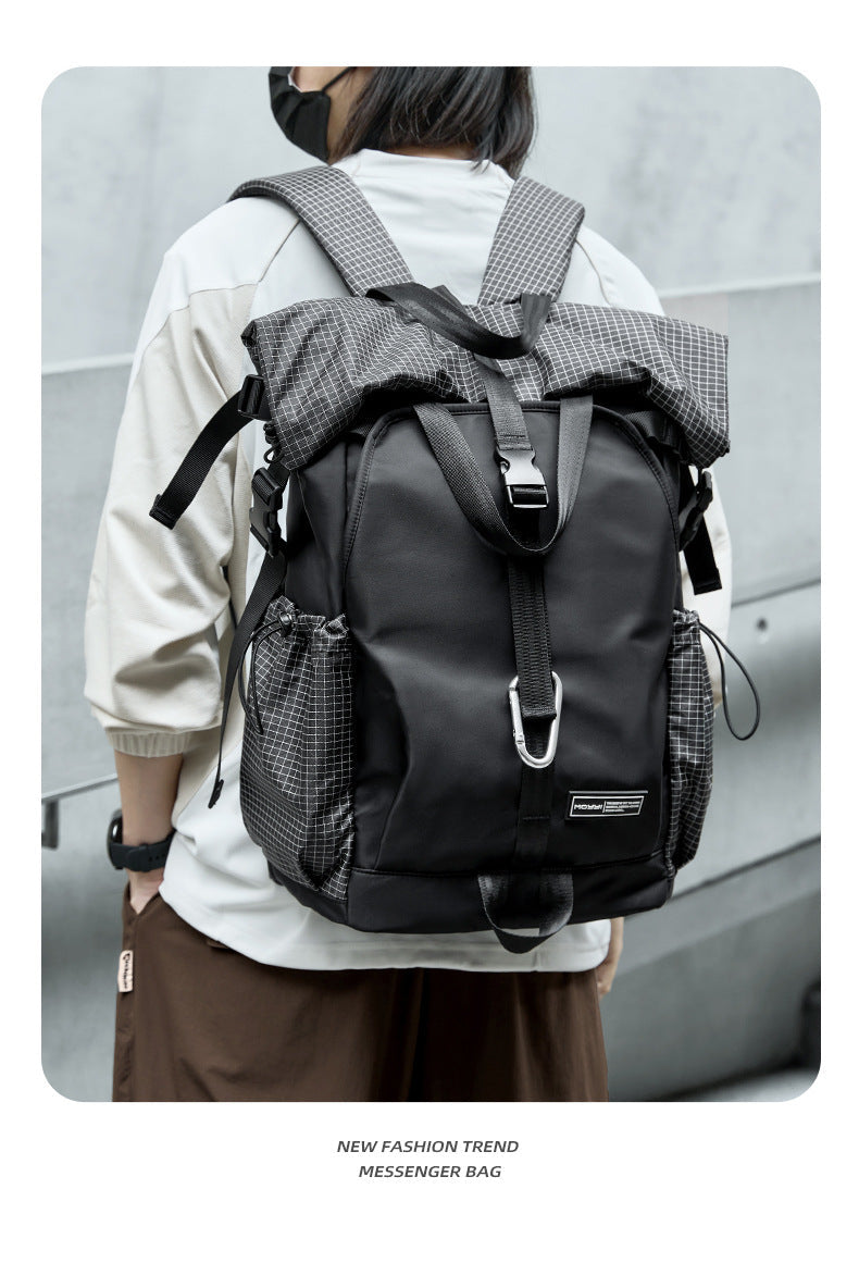 Factory Direct Sales Backpack Men's Large Capacity Mountaineering Bag Travel Computer Bag Outdoor Hiking Backpack Cycling Large Bag