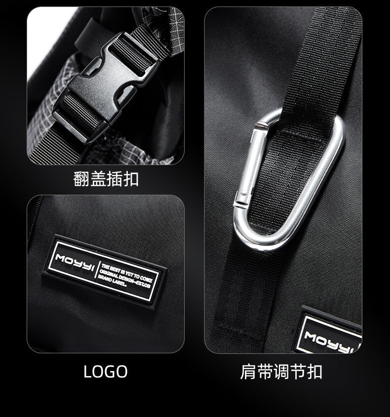 Factory Direct Sales Backpack Men's Large Capacity Mountaineering Bag Travel Computer Bag Outdoor Hiking Backpack Cycling Large Bag